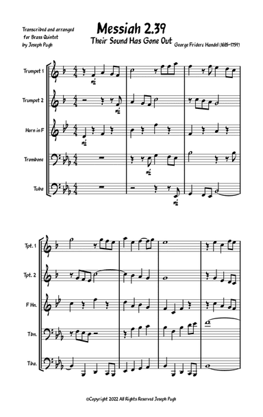 Messiah 2.39Their Sound Has Gone Out