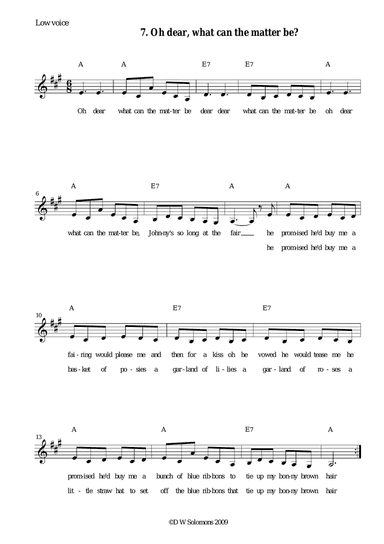 Johnny's so long at the fair arranged for high voice, medium voice or low voice with guitar chords