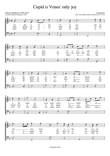 Cupid is Venus' only joy