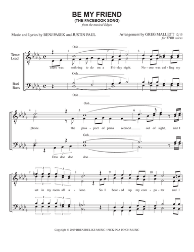 Be My Friend The Facebook Song