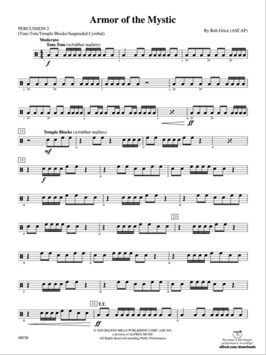 Armor of the Mystic: 2nd Percussion