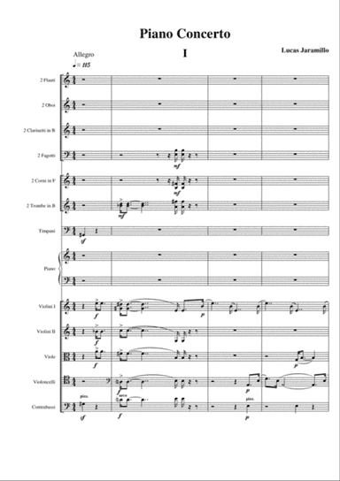 Concerto for Piano and Orchestra