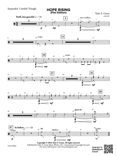 Hope Rising : Cymbals
