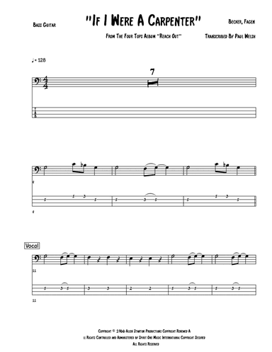 If I Were A Carpenter