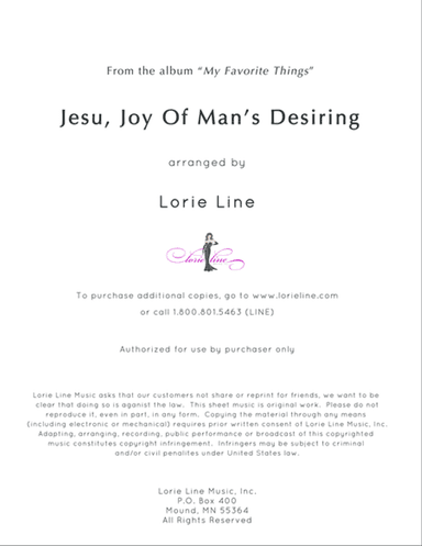 Jesu, Joy Of Man's Desiring