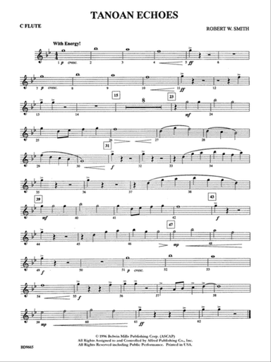 Tanoan Echoes: Flute