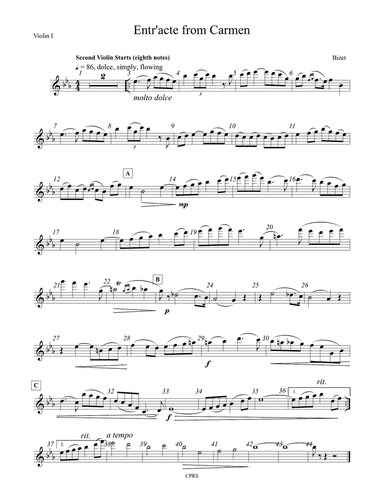 Entr'acte from Carmen