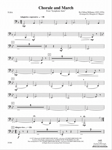 Chorale and March: Tuba