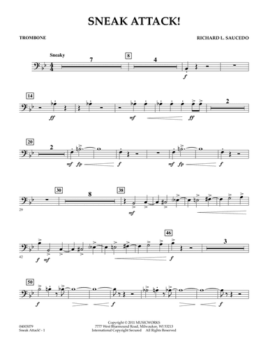 Sneak Attack! - Trombone