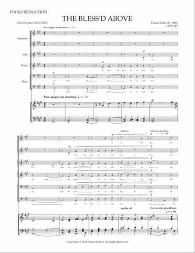 The Bless'd Above (Accompanist Edition)