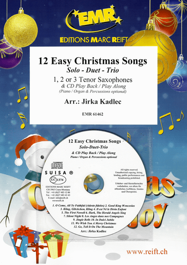 12 Easy Christmas Songs