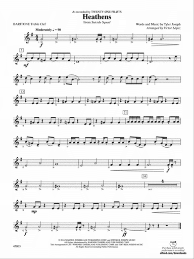 Heathens: Baritone T.C.