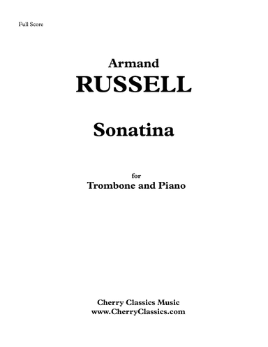 Sonatina for Trombone and Piano