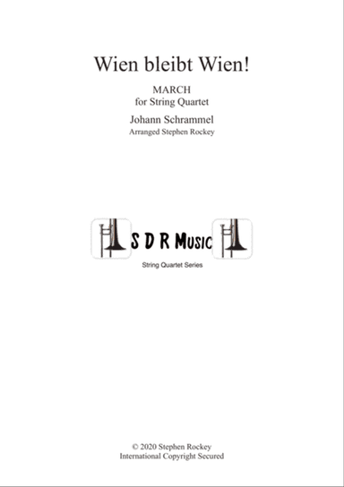 Wien Bleibt Wien! March for String Quartet