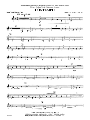 Contempo: Baritone T.C.