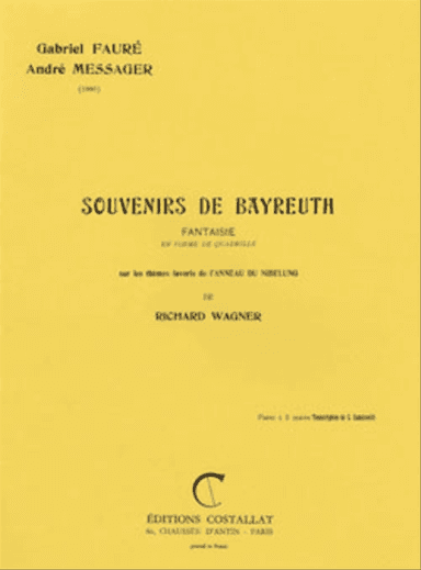 Souvenirs De Bayreuth