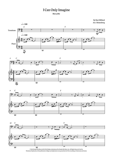 I Can Only Imagine