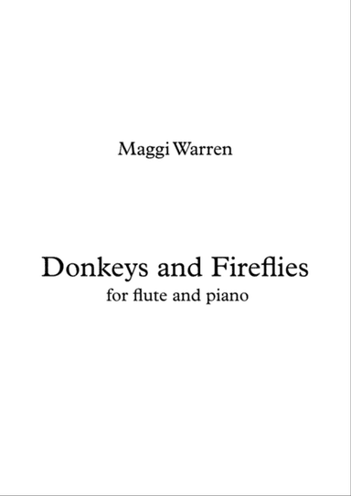 Donkeys and Fireflies