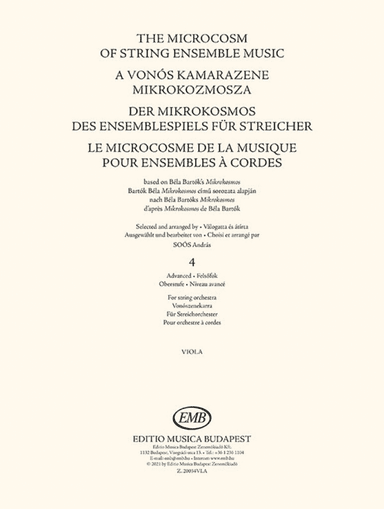 The Microcosm of String Ensemble Music Vol. 4