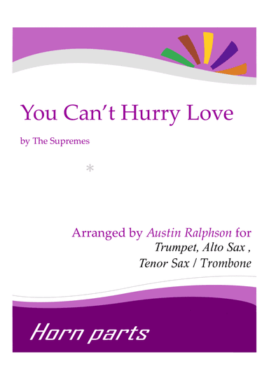 You Can't Hurry Love