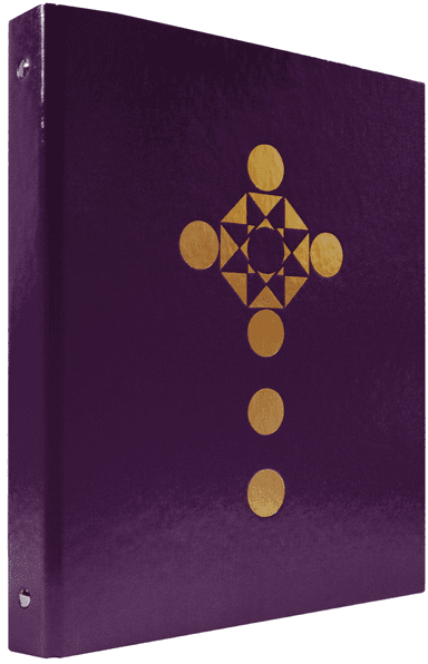 Ceremonial Binder Series 4 - Purple