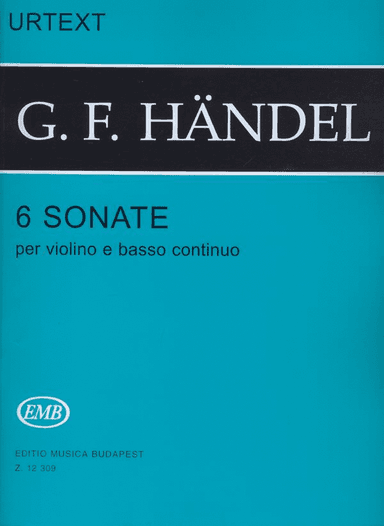 6 sonate per violino e basso continuo
