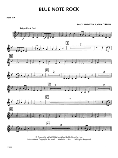 Blue Note Rock: 1st F Horn