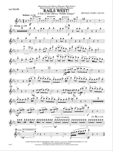 Rails West! (A Tale of the Odessa Puddle Jumper): Flute