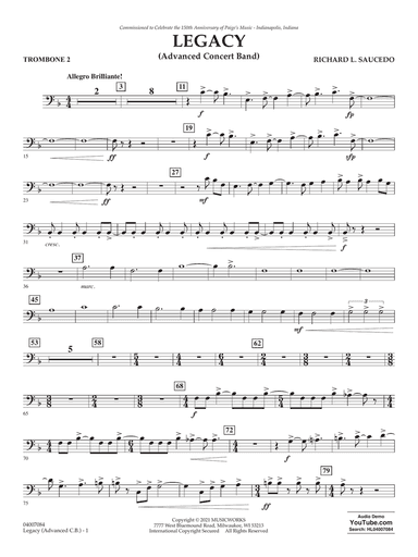 Legacy (Advanced Version) - Trombone 2