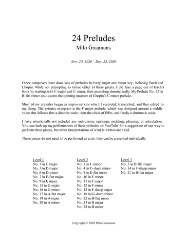 24 Preludes