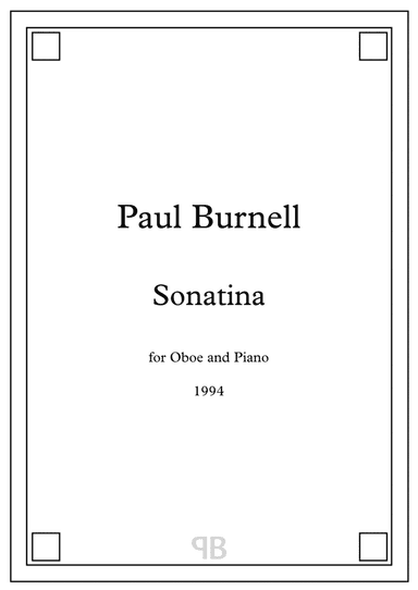Sonatina for Oboe and Piano