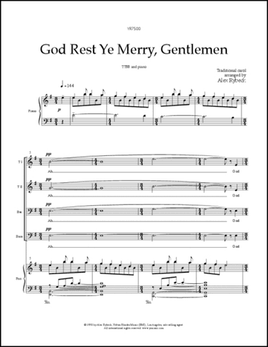 God Rest Ye Merry, Gentlemen