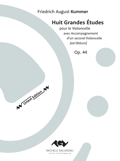 Eight Grand Studies for Cello, Op. 44