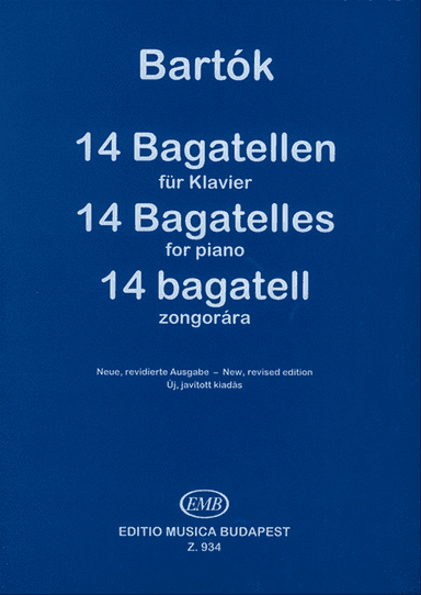 14 Bagatellen fĂĽr Klavier op. 6