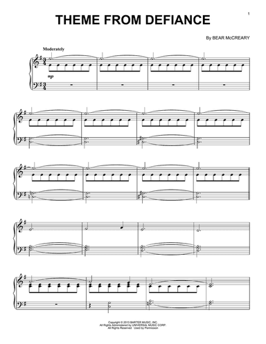 Theme From Defiance