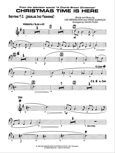 Christmas Time Is Here: Baritone T.C.