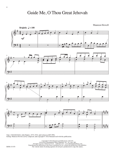 Guide Me, O Thou Great Jehovah