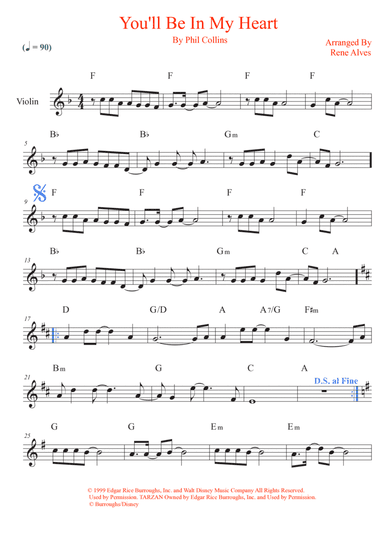 You'll Be In My Heart