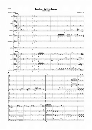 Haydn - Symphony No.90 in C major, Hob.I:90