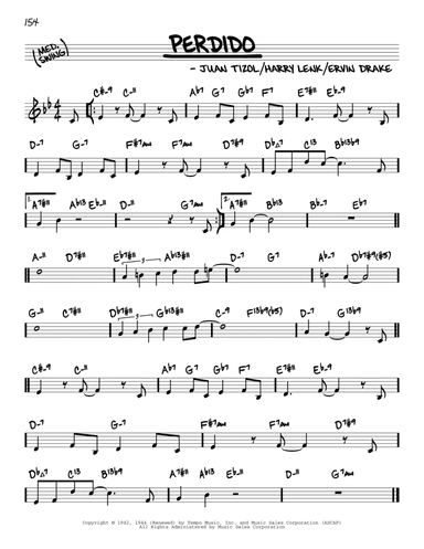 Perdido (arr. David Hazeltine)