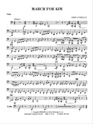 March for Kim: Tuba