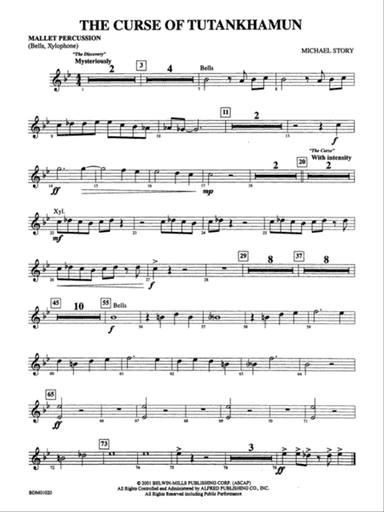 The Curse of Tutankhamun: Mallets