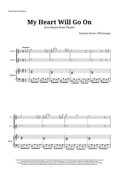 My Heart Will Go On (love Theme From 'titanic')