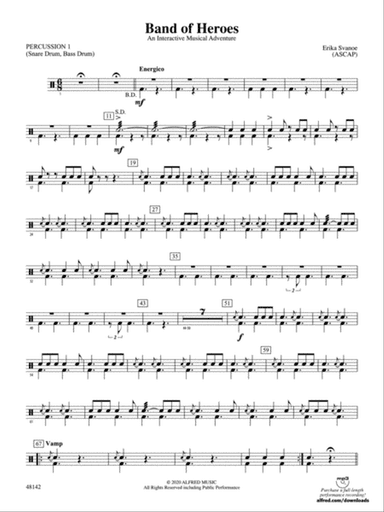 Band of Heroes: 1st Percussion