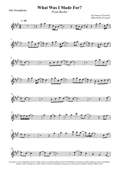 What Was I Made For?