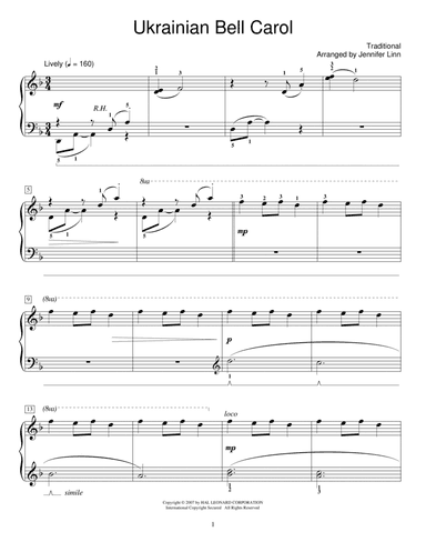 Ukrainian Bell Carol