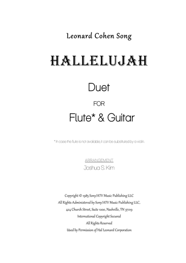 Hallelujah