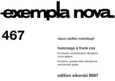 Hommage to Frank Cox