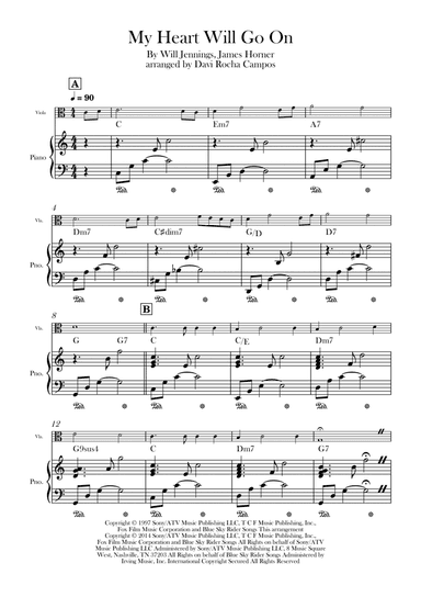 My Heart Will Go On (love Theme From 'titanic')