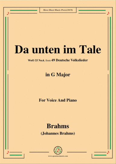 Brahms-Warum ist das Licht gegeben dem Mühseligen,Op.74 No.1,for Voices&Pno
